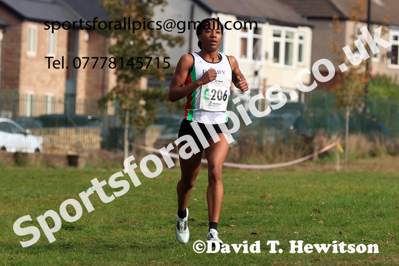 Senior Womens 2026 Northern Cross Country Relays, Graves Park, Sheffield. Photo: David T. Hewitson/Sports for All Pics